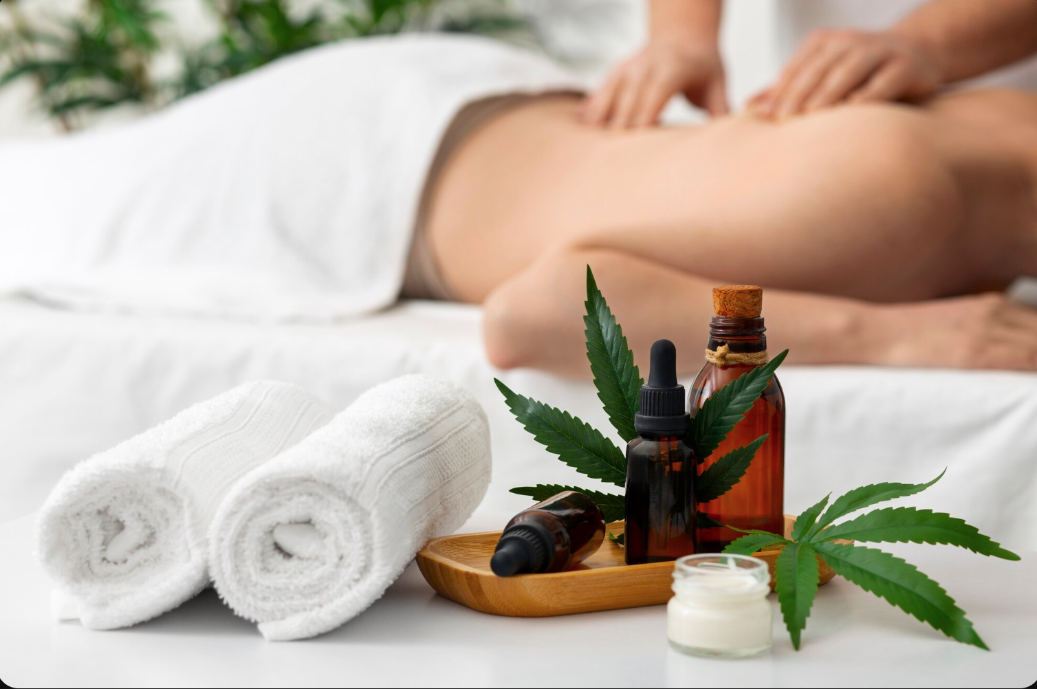 CBD Oil Massage