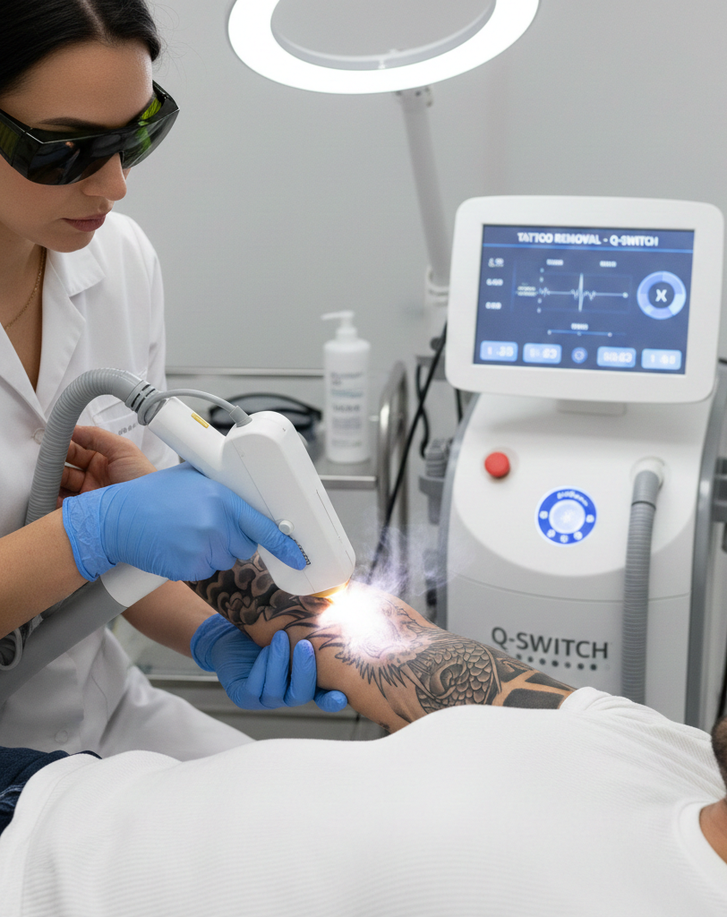 Tattoo Removal — Q-Switch