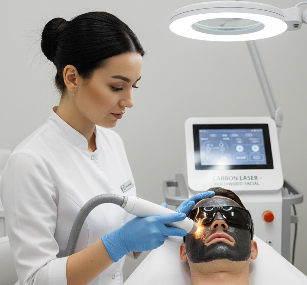 Carbon Peel — Hollywood Facial
