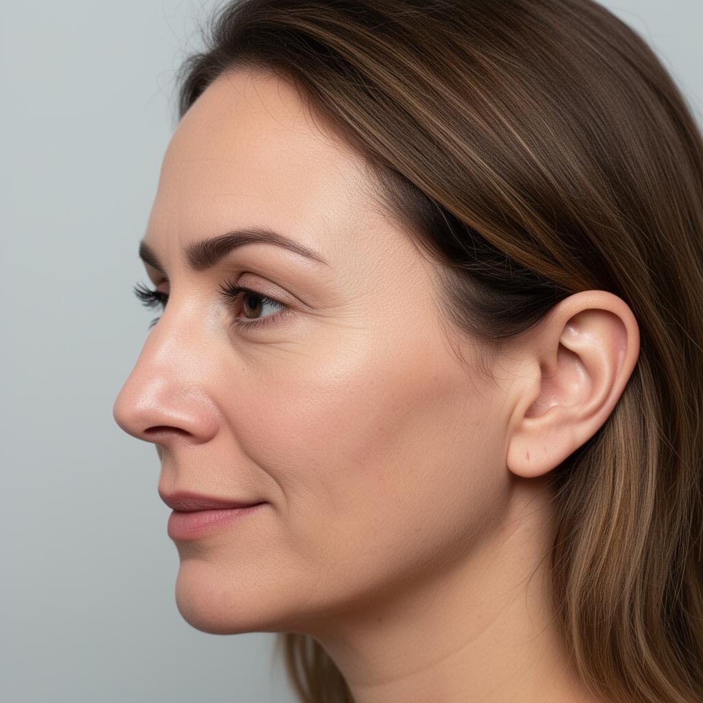 Jawline Contouring with Dermal Fillers after